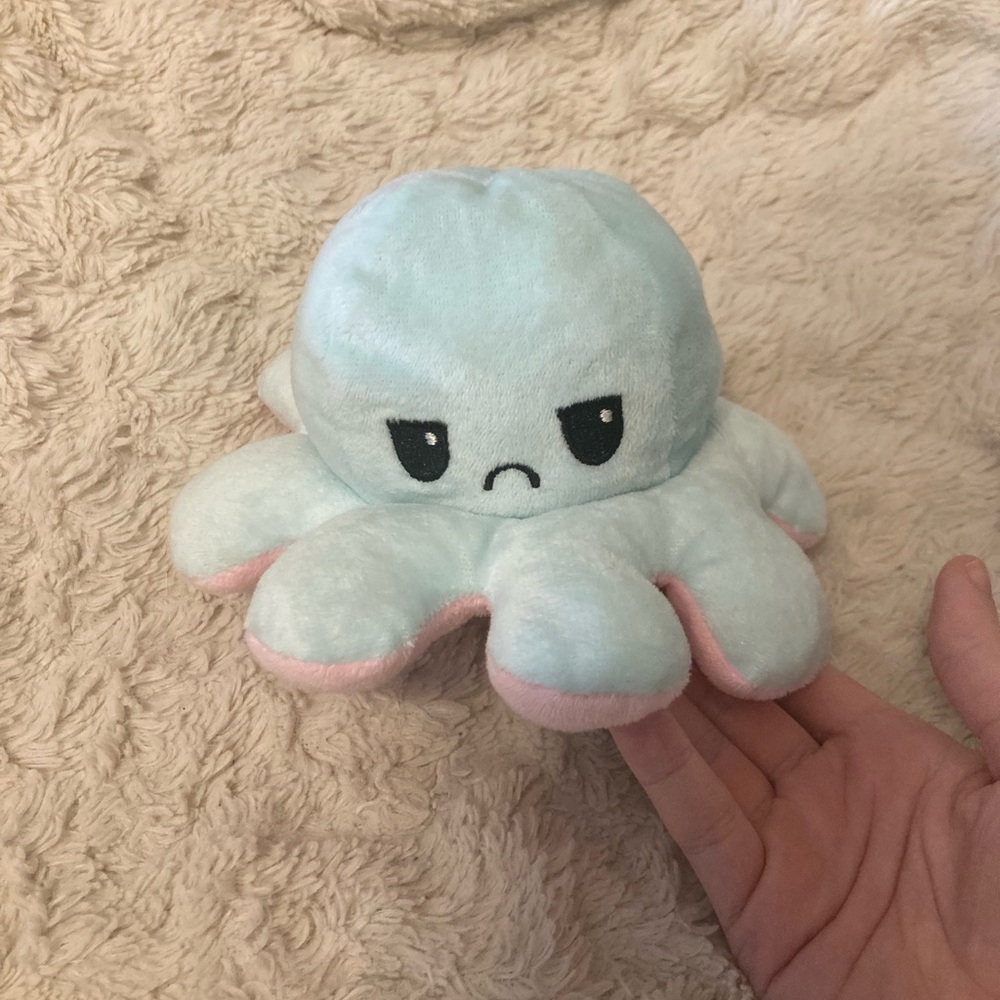 NWOT Reversible Octopus Plushie